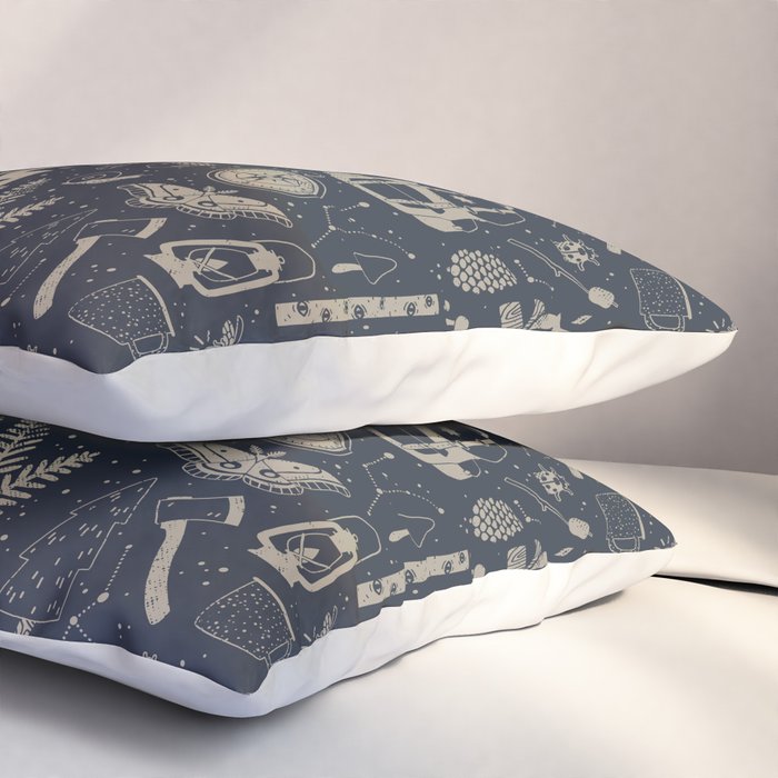 Into the Woods: Stargazing Pillow Sham Gallery Image 3
