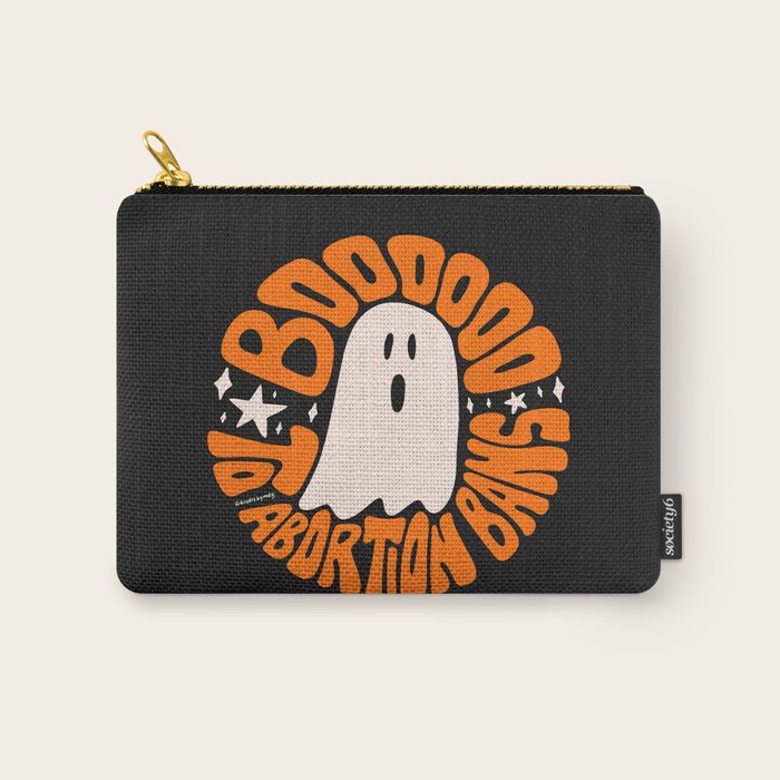 Boo to Abortion Bans Carry All Pouch Gallery Image 1