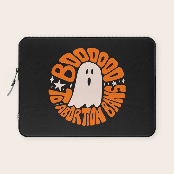 Boo to Abortion Bans Laptop Sleeve Gallery Image 1