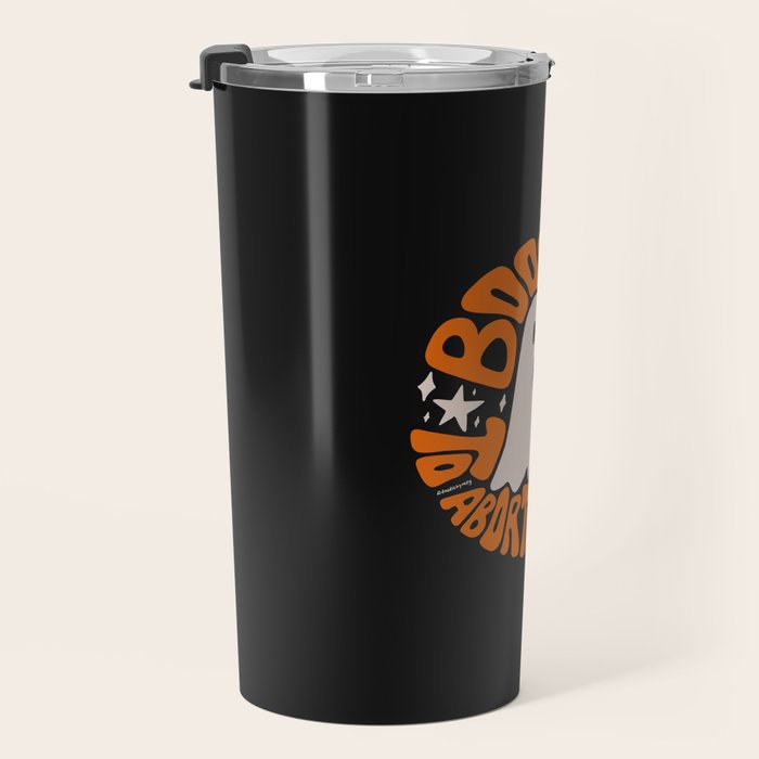 Boo to Abortion Bans Travel Mug Gallery Image 3