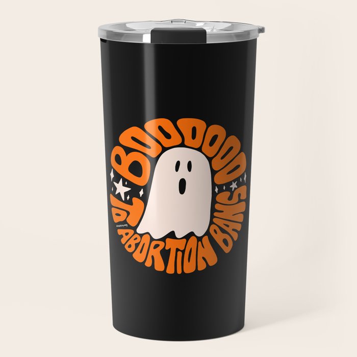 Boo to Abortion Bans Travel Mug Gallery Image 1