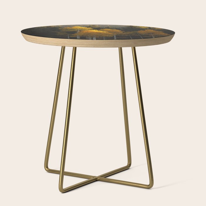 Colorado Mountain Morning Side Table Gallery Image 1