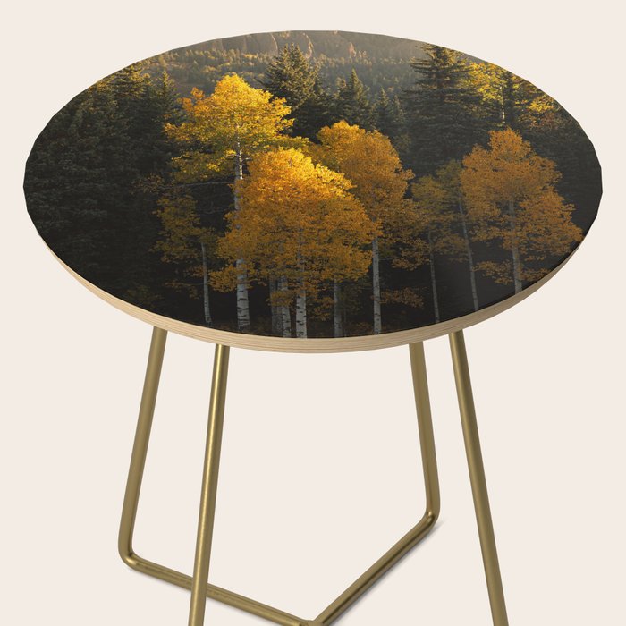 Colorado Mountain Morning Side Table Gallery Image 2