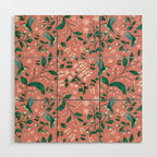 Hummingbird Garden III Wood Wall Art Gallery Image 1