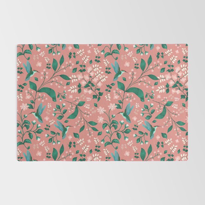 Hummingbird Garden III Rug Gallery Image 2