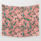 Hummingbird Garden III Wall Tapestry Gallery Image 4