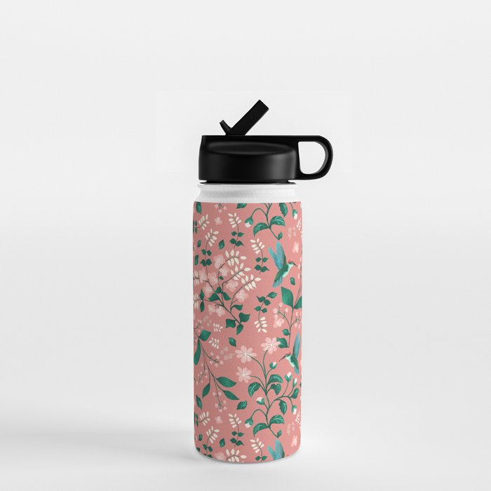 Hummingbird Garden III Water Bottle Gallery Image 1