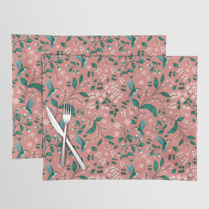 Hummingbird Garden III Placemat Gallery Image 1