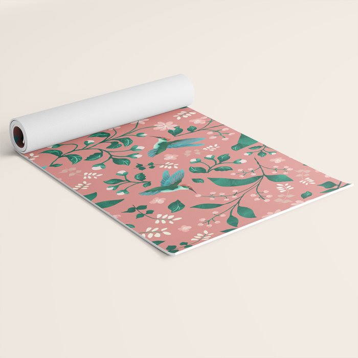 Hummingbird Garden III Yoga Mat Gallery Image 2