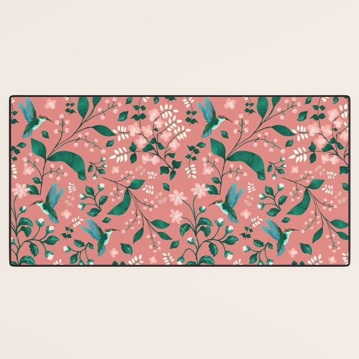 Hummingbird Garden III Desk Mat Gallery Image 3