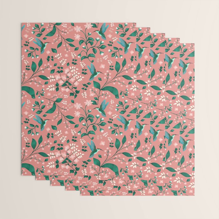 Hummingbird Garden III Wrapping Paper Gallery Image 3