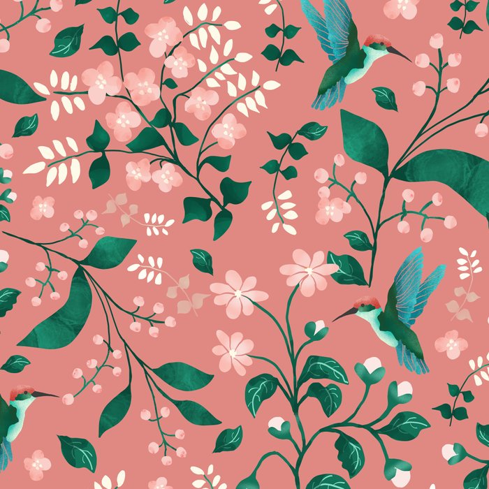 Hummingbird Garden III Coffee Mug Gallery Image 2