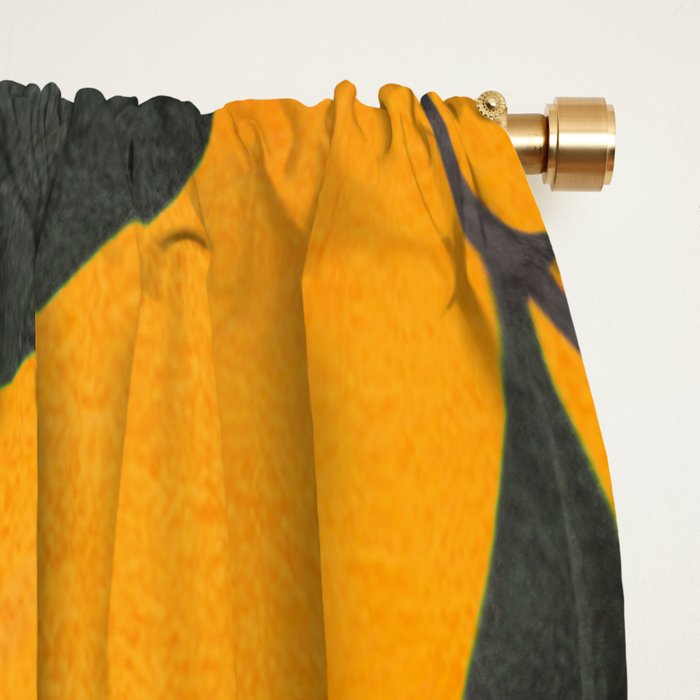 Abstract Tropical Art 15 Window Curtain Gallery Image 2