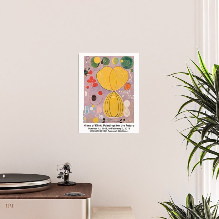 The Ten Longest, No 7 by Hilma af Klint Poster Gallery Image 2