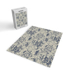 Mythical Sea Creatures Toile de Jouy Jigsaw Puzzle Gallery Image 2