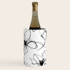Floral Expression Bold Drawing Wine Chiller Gallery Image 2