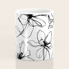Floral Expression Bold Drawing Coffee Mug Gallery Image 4