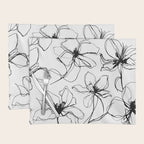Floral Expression Bold Drawing Placemat Gallery Image 1