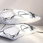 Floral Expression Bold Drawing Pillow Sham Gallery Image 3