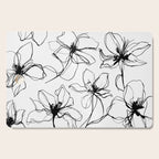 Floral Expression Bold Drawing Cutting Board Gallery Image 1