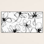 Floral Expression Bold Drawing Desk Mat Gallery Image 3