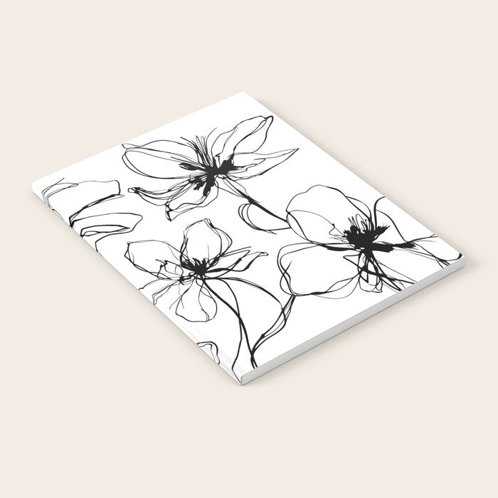 Floral Expression Bold Drawing Notebook Gallery Image 1