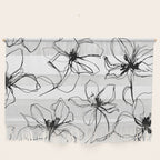 Floral Expression Bold Drawing Wall Hanging Gallery Image 1