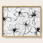 Floral Expression Bold Drawing Serving Tray Gallery Image 1