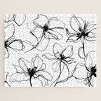Floral Expression Bold Drawing Jigsaw Puzzle Gallery Image 1