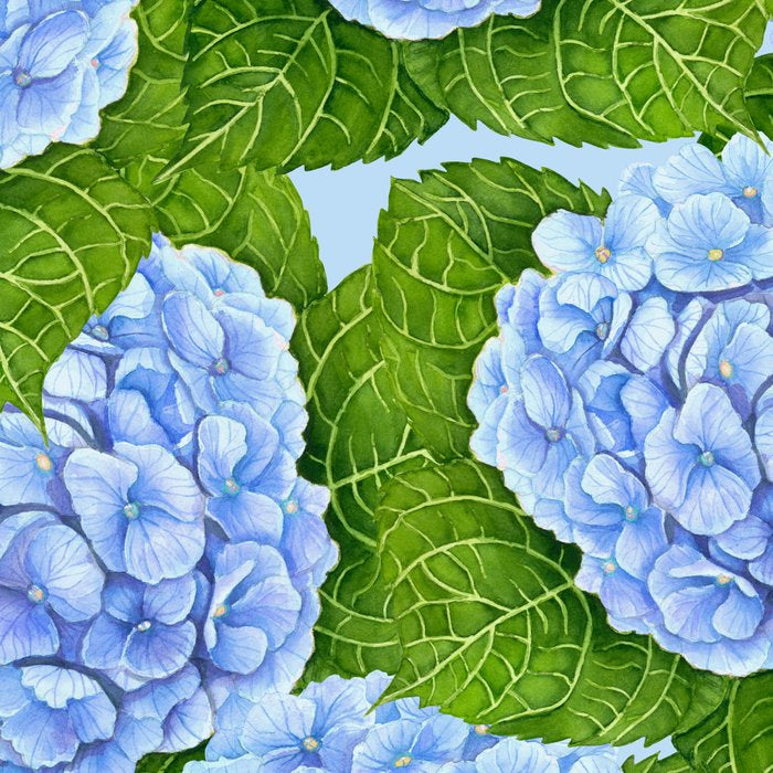 Blue hydrangea watercolor  Coffee Mug Gallery Image 2