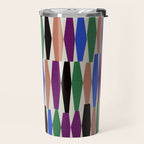 Playful Modern Geometric Shapes Travel Mug Gallery Image 2