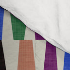 Playful Modern Geometric Shapes Comforter Gallery Image 4