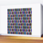Playful Modern Geometric Shapes Wall Mural Gallery Image 2