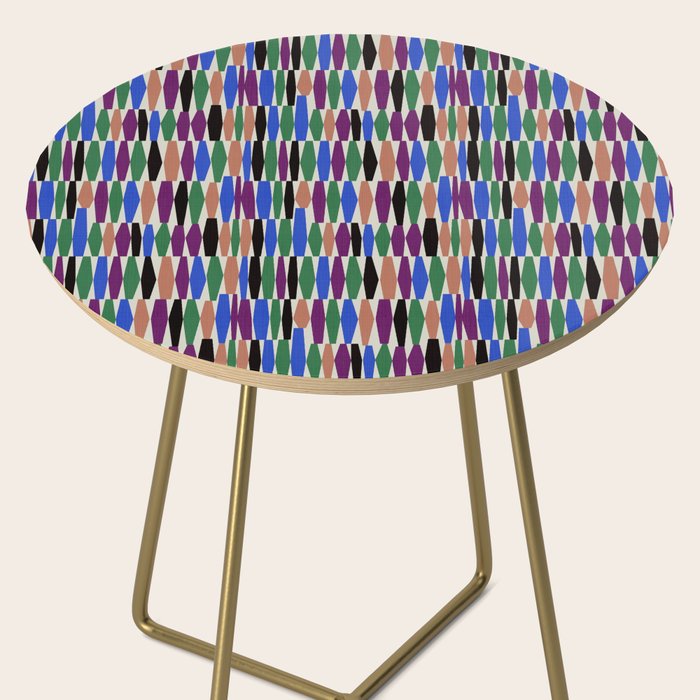 Playful Modern Geometric Shapes Side Table Gallery Image 2