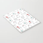 Fat Christmas cats Notebook Gallery Image 3