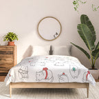 Fat Christmas cats Comforter Gallery Image 3