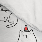 Fat Christmas cats Comforter Gallery Image 4