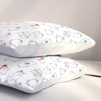 Fat Christmas cats Pillow Sham Gallery Image 3