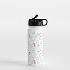 Fat Christmas cats Water Bottle Gallery Image 1