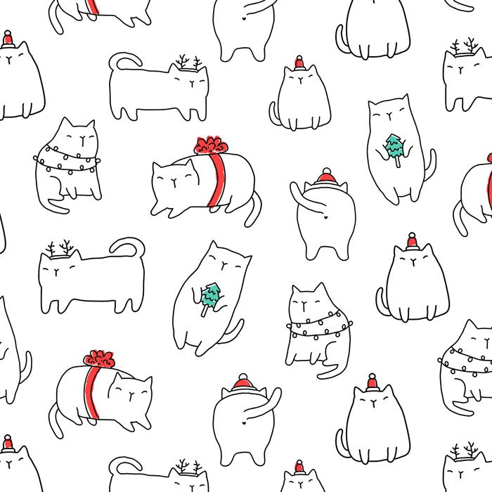 Fat Christmas cats Coffee Mug Gallery Image 2