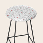 Fat Christmas cats Stool Gallery Image 2