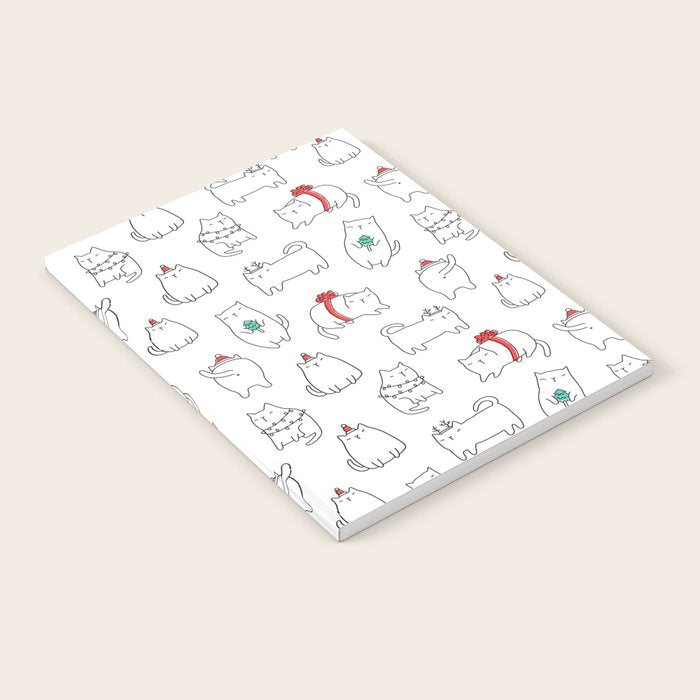 Fat Christmas cats Notebook Gallery Image 2