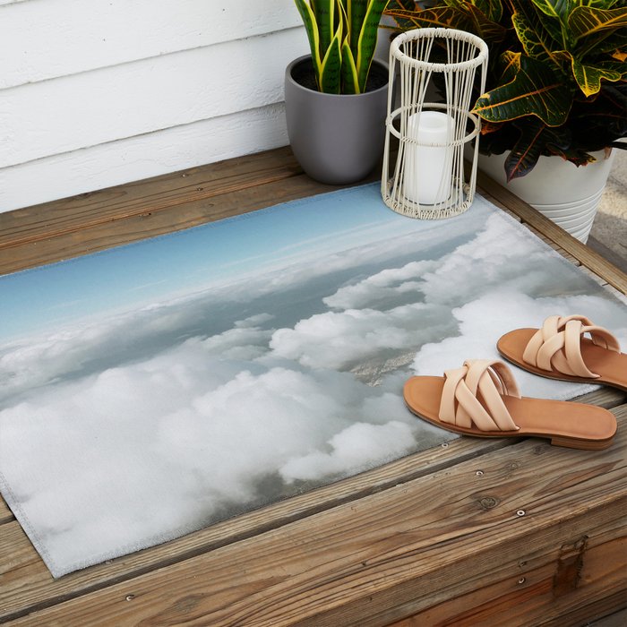 Fluffy Clouds Outdoor Rug Gallery Image 2