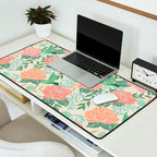 Victorian Garden with Hummingbird Desk Mat Gallery Image 2