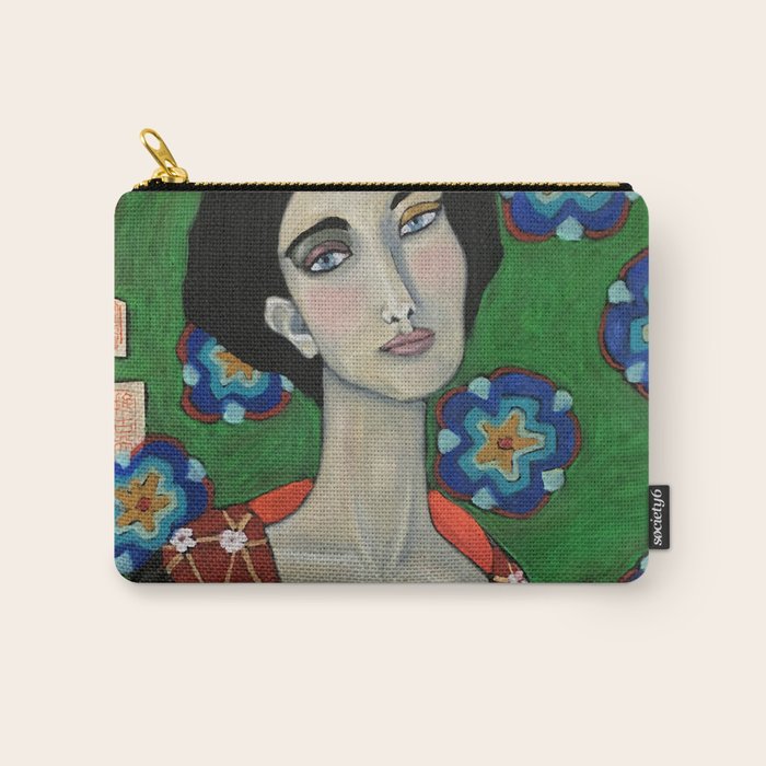 A Little Bird Told Me Carry All Pouch Gallery Image 1