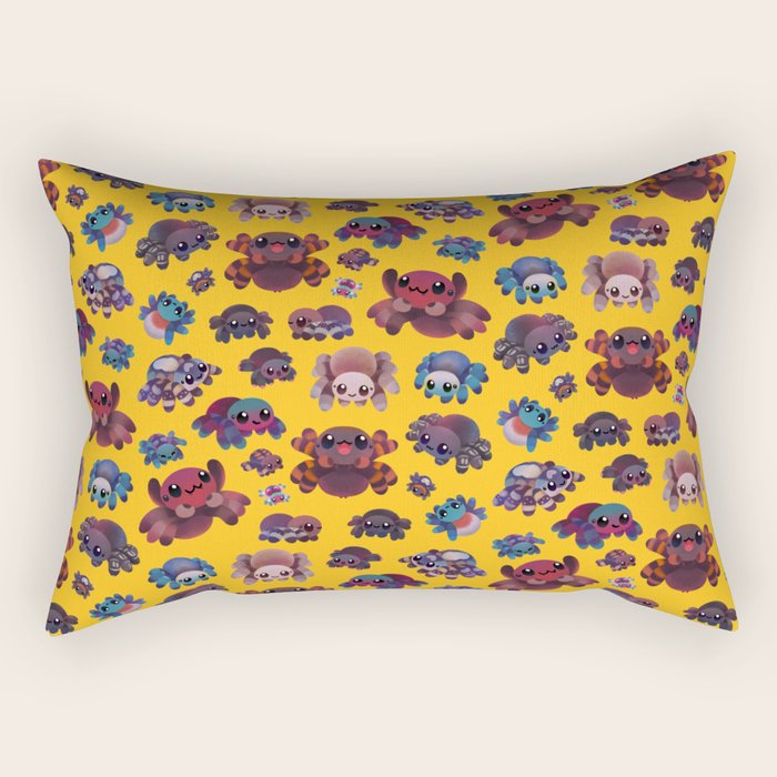 Tarantulas Rectangular Pillow Gallery Image 1