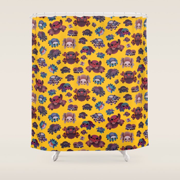 Tarantulas Shower Curtain Gallery Image 1