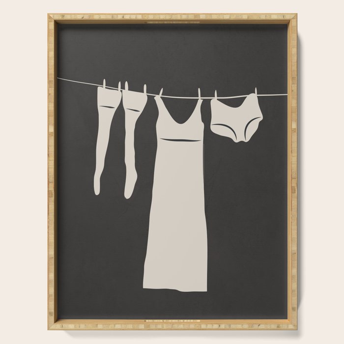 Laundry day Serving Tray Gallery Image 1
