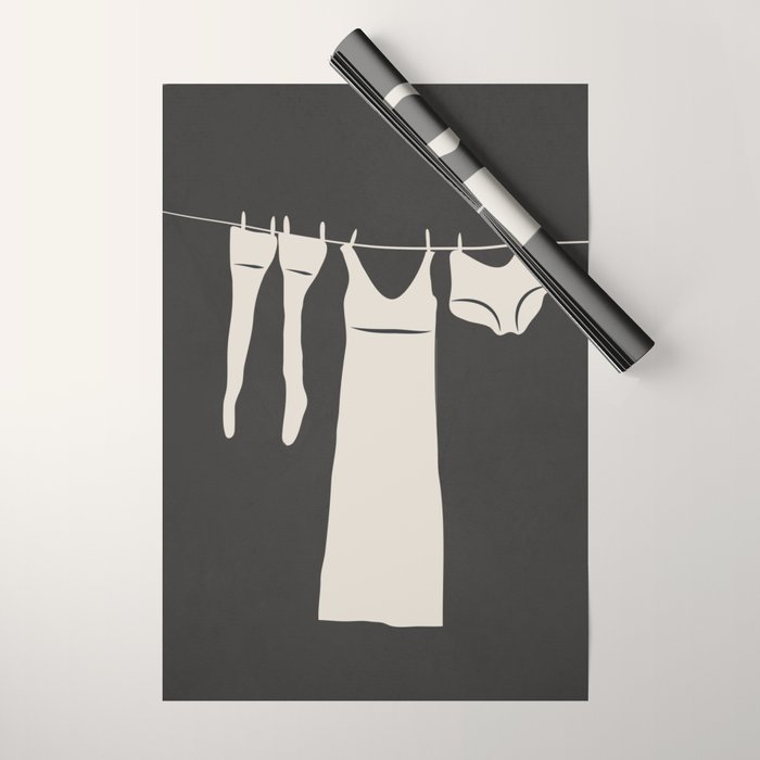 Laundry day Wrapping Paper Gallery Image 1