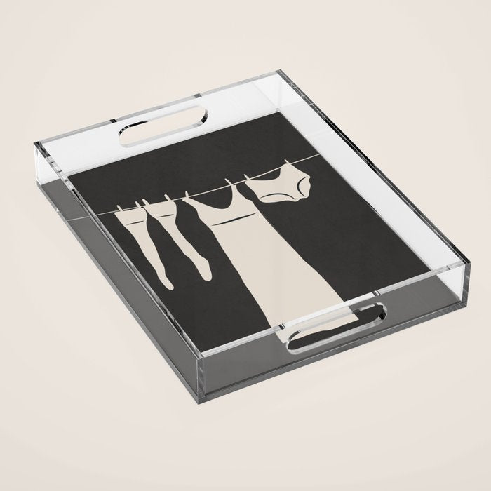 Laundry day Acrylic Tray Gallery Image 1